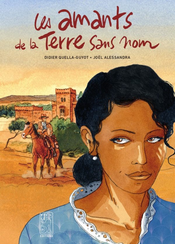 Couverture de la bande dessinée "les amants de la Terre sans nom"